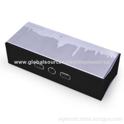 High-quality Stereo Bluetooth Speaker with NFC and Microphone Functions, 40mm Dual-speaker